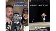 Britt Baker was in attendance for the recent GCW show (Image credits: Britt Baker's Instagram stories)